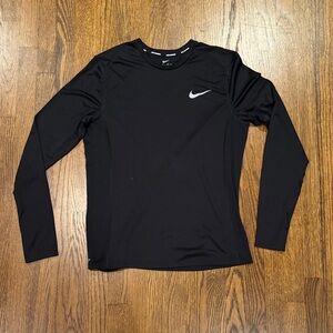 Nike Black Long Sleeve Dri-Fit Performance Shirt
